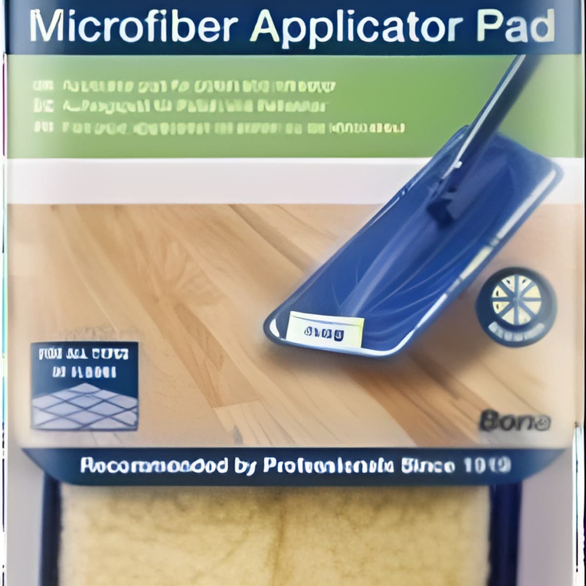 Pad d'application microfibre beige