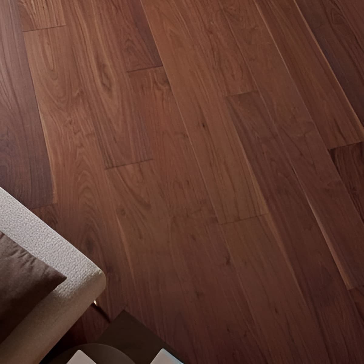 Parquet contrecollé Noyer US Premier choix