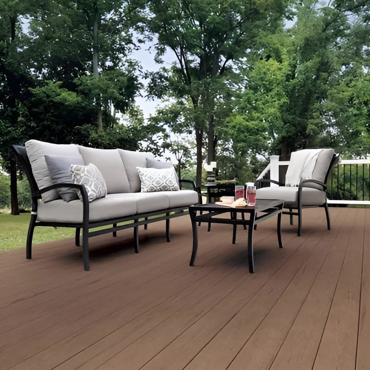 Lame de terrasse grain fin bois Jarrah