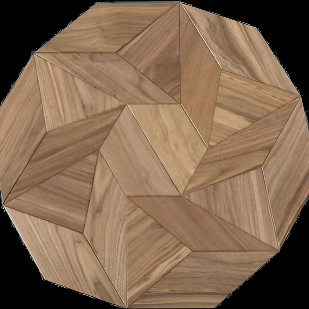 Parquet en chêne contrecollé à motif Géometrix