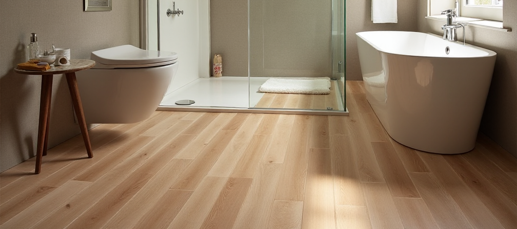 parquet en salle de bain