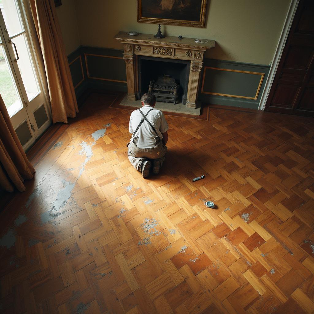 Durée d'un projet de rénovation de parquet