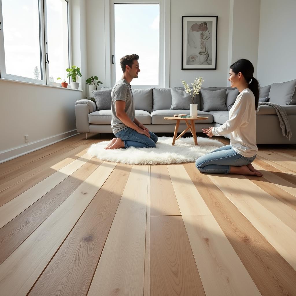 Styles et designs de parquet stratifié