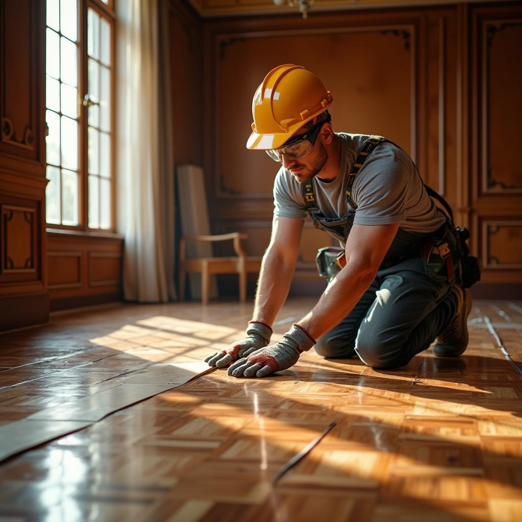 Équipements de sécurité pour la pose de parquet